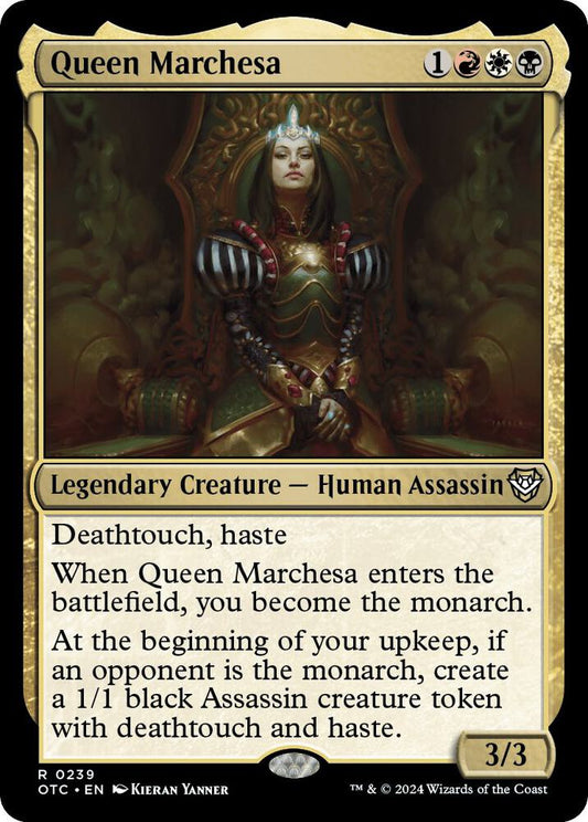Queen Marchesa #239 Commander: Outlaws of Thunder Junction