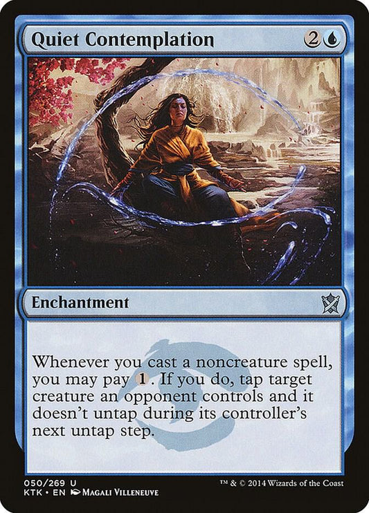 Quiet Contemplation #50 FOIL Khans of Tarkir