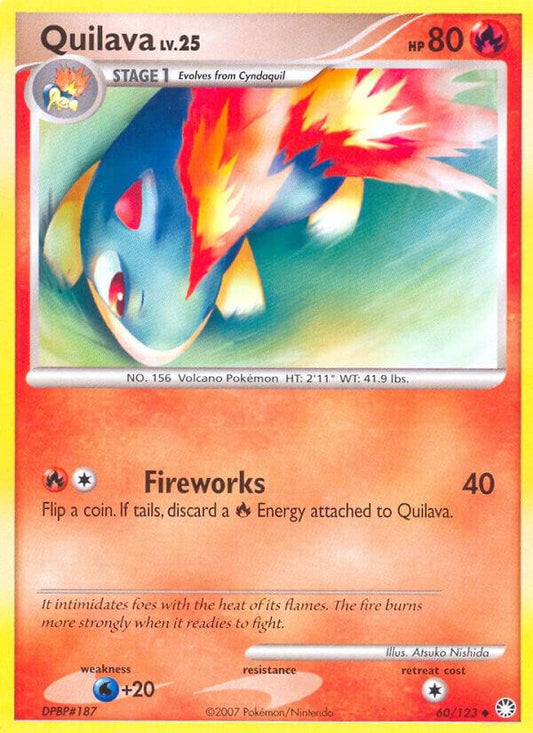 Quilava #60 FOIL Mysterious Treasures
