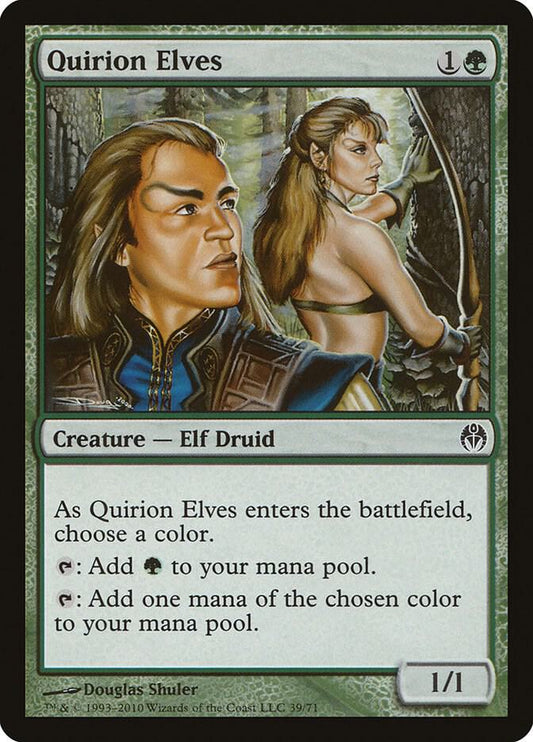 Quirion Elves #39 Duel Decks: Phyrexia Vs. the Coalition