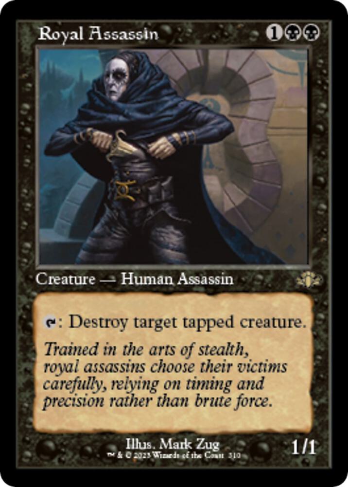 Royal Assassin (Retro Frame) #310 FOIL Dominaria Remastered