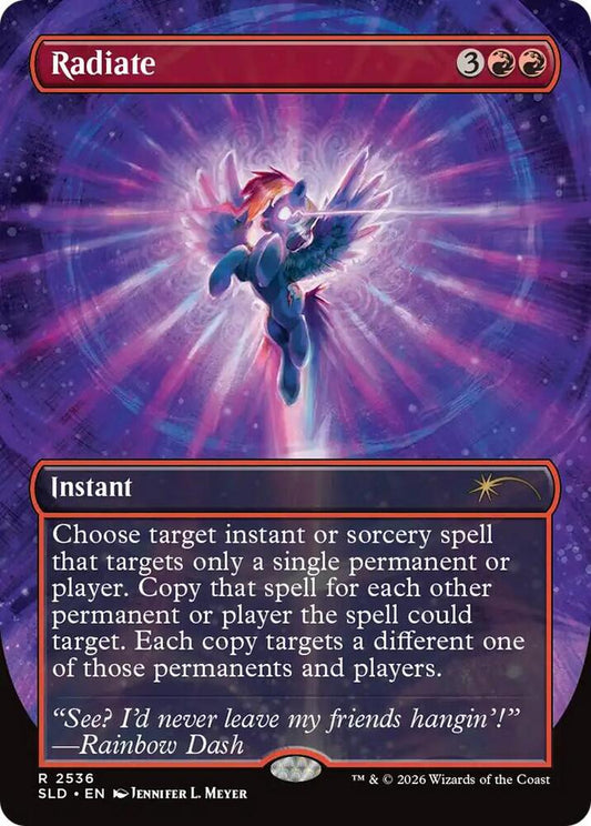 Radiate #2536 FOIL Secret Lair Drop Series