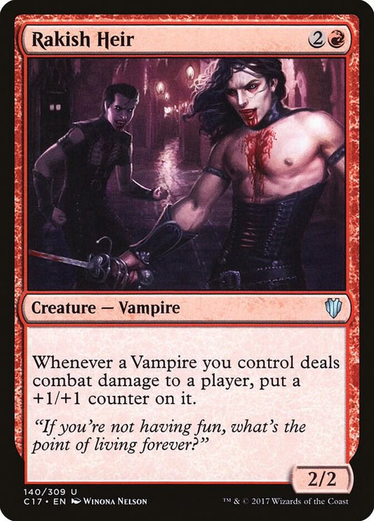 Rakish Heir #140 Commander 2017