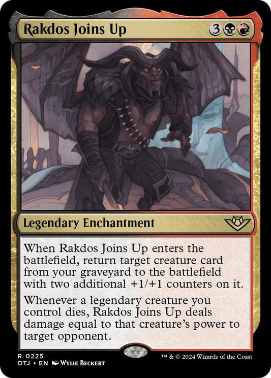 Rakdos Joins Up #225 Outlaws of Thunder Junction