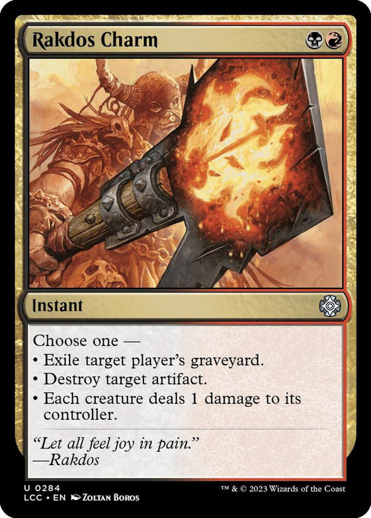 Rakdos Charm #284 Commander: The Lost Caverns of Ixalan