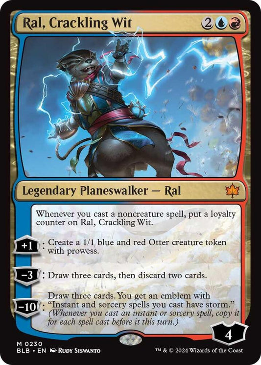 Ral, Crackling Wit #230 Bloomburrow