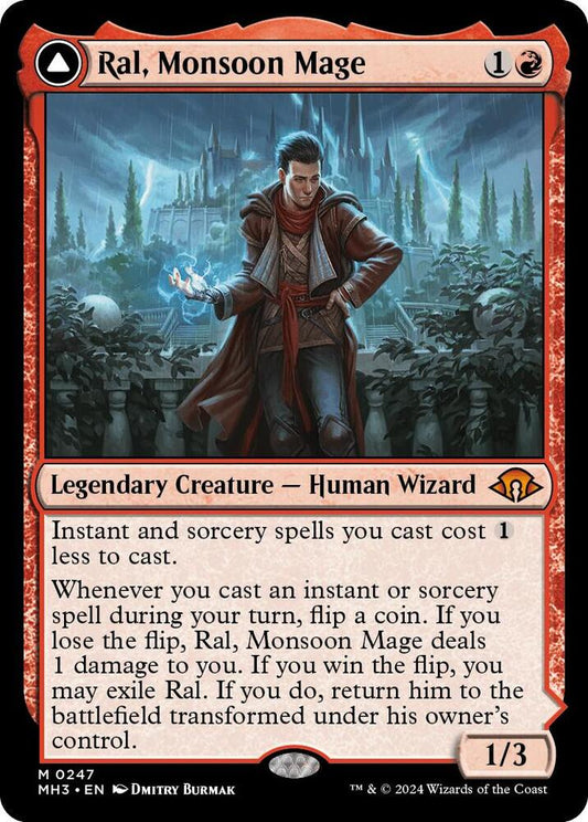 Ral, Monsoon Mage #247 Modern Horizons 3