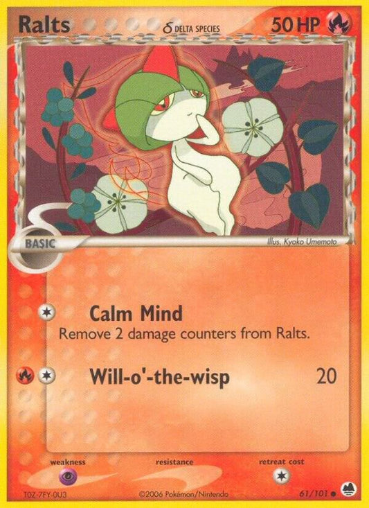 Ralts (Delta Species) #61 Dragon Frontiers