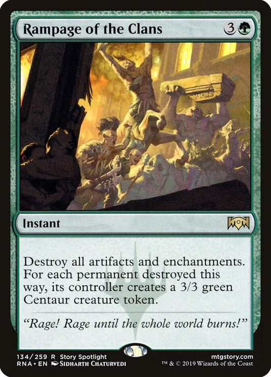 Rampage of the Clans #138 Ravnica Allegience