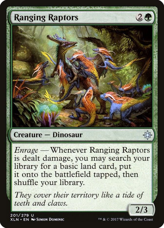 Ranging Raptors #201 Ixalan