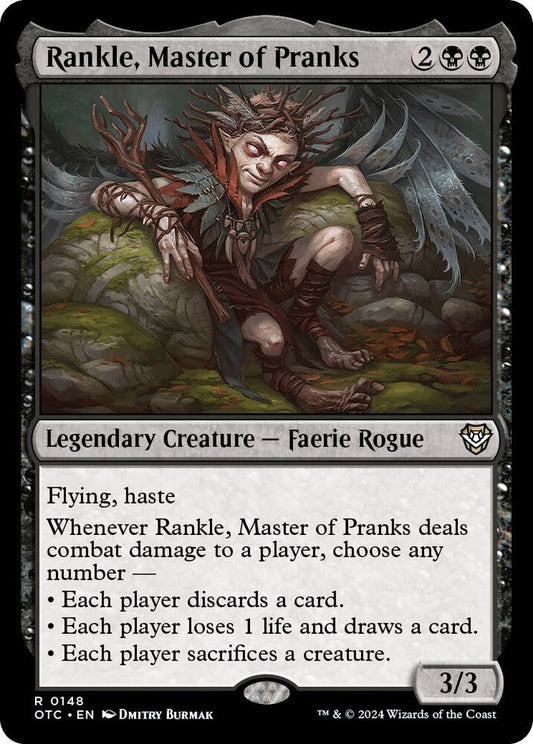 Rankle, Master of Pranks #148 Commander: Outlaws of Thunder Junction