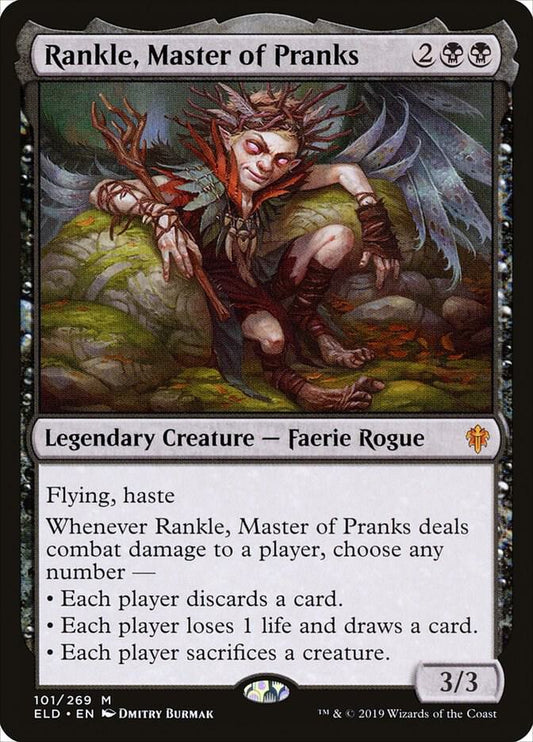 Rankle, Master of Pranks #101 Throne of Eldraine