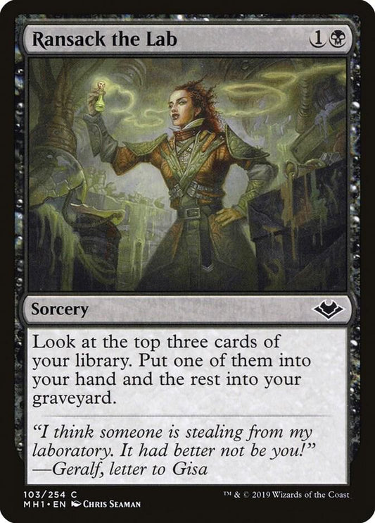 Ransack the Lab #103 FOIL Modern Horizons