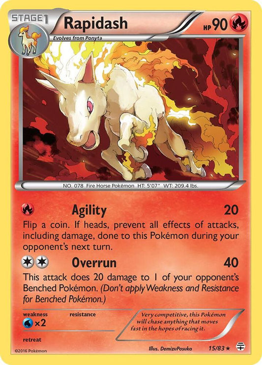 Rapidash #15 Generations