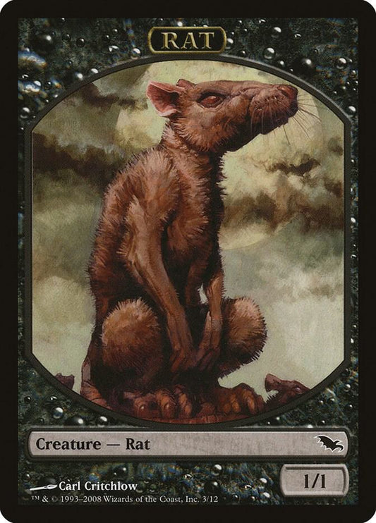 Rat Token #3 Shadowmoor