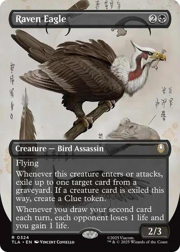 Raven Eagle (Borderless) #324 FOIL Avatar: The Last Airbender