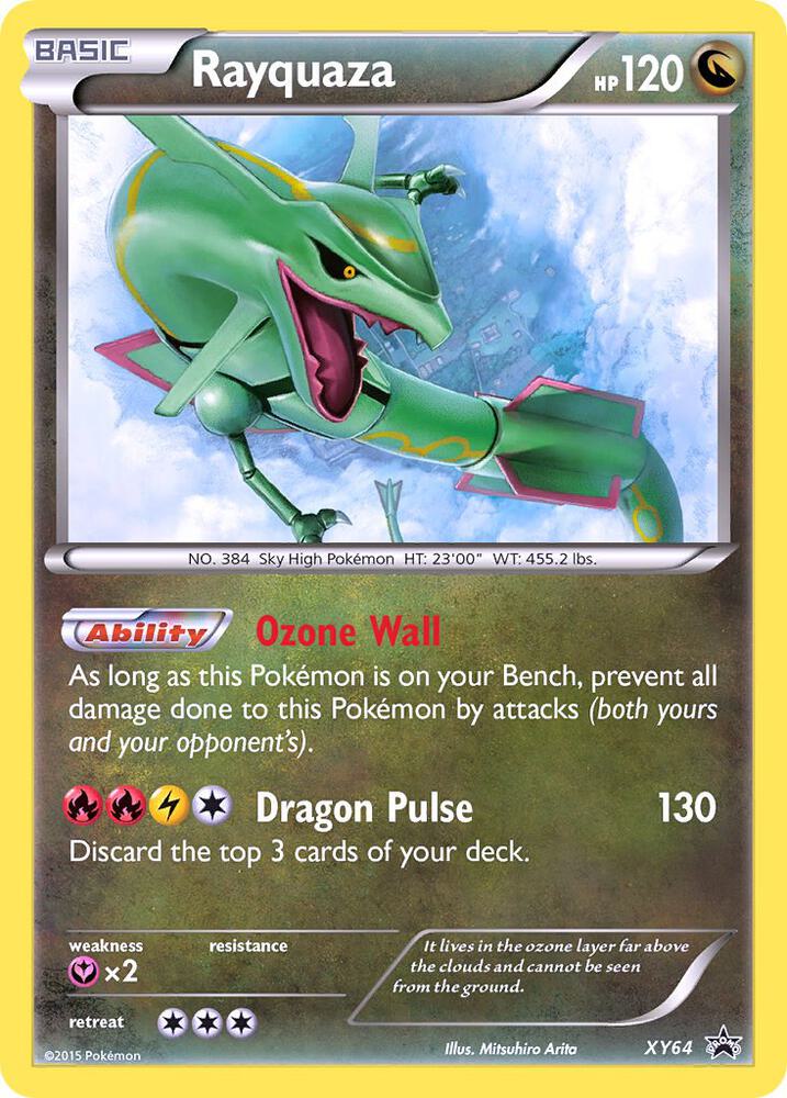 Rayquaza #XY64 XY Promos