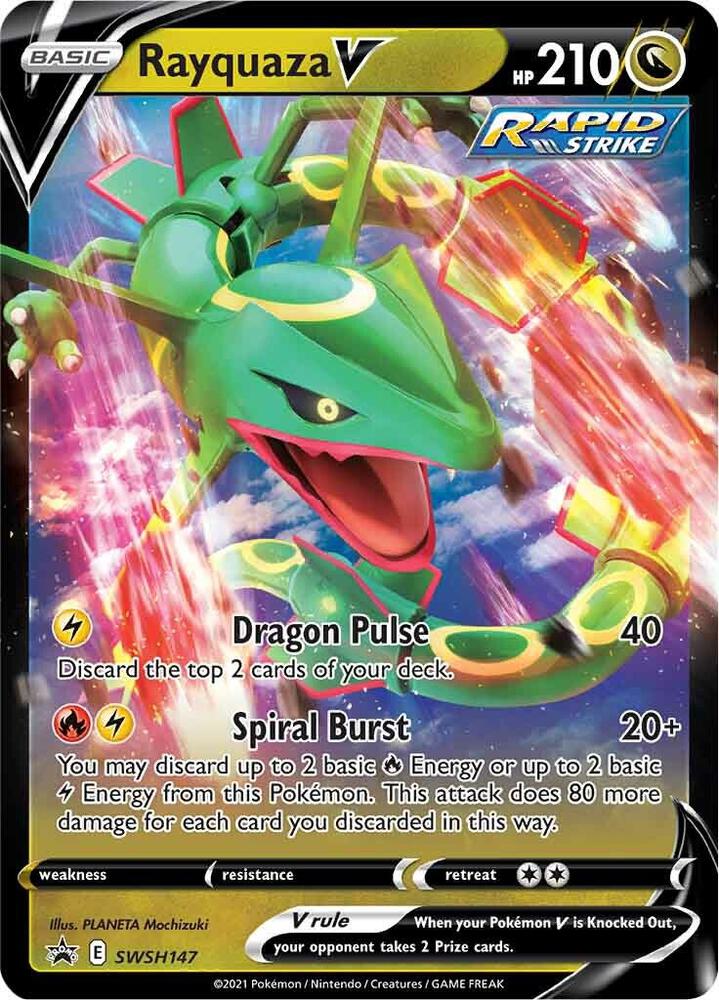 Rayquaza V #SWSH147 SWSH: Sword & Shield Promo Cards