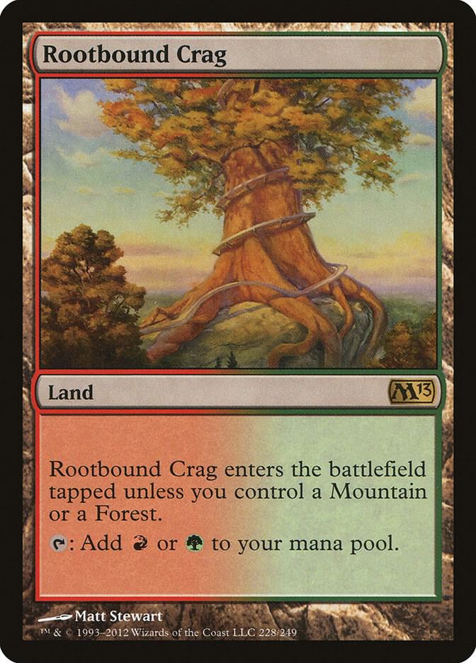 Rootbound Crag #228 Magic 2013