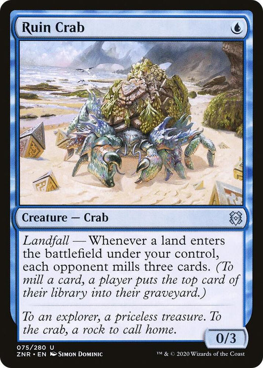 Ruin Crab #75 Zendikar Rising
