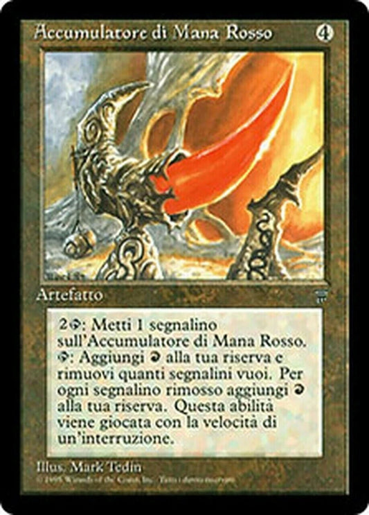 Red Mana Battery (Italian) - Legends