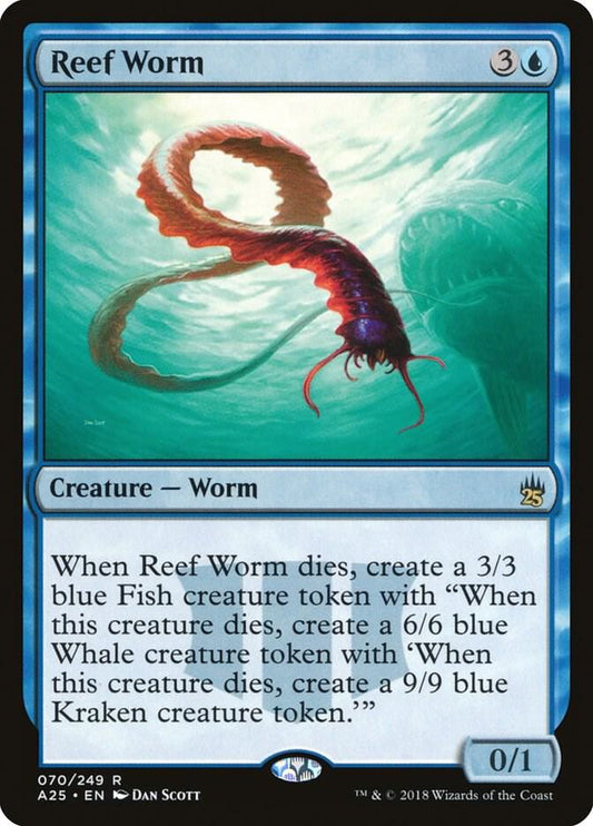 Reef Worm #70 FOIL Masters 25