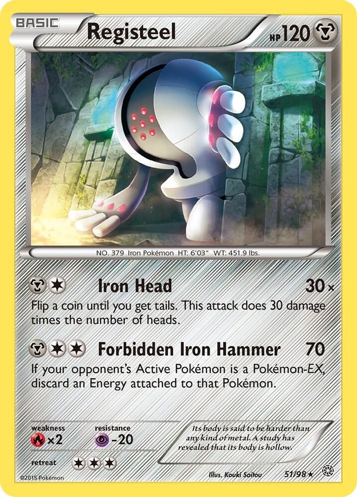 Registeel #51 XY - Ancient Origins