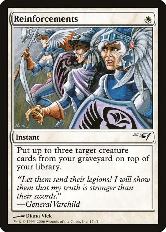 Reinforcements #12b Coldsnap Theme Deck Reprints