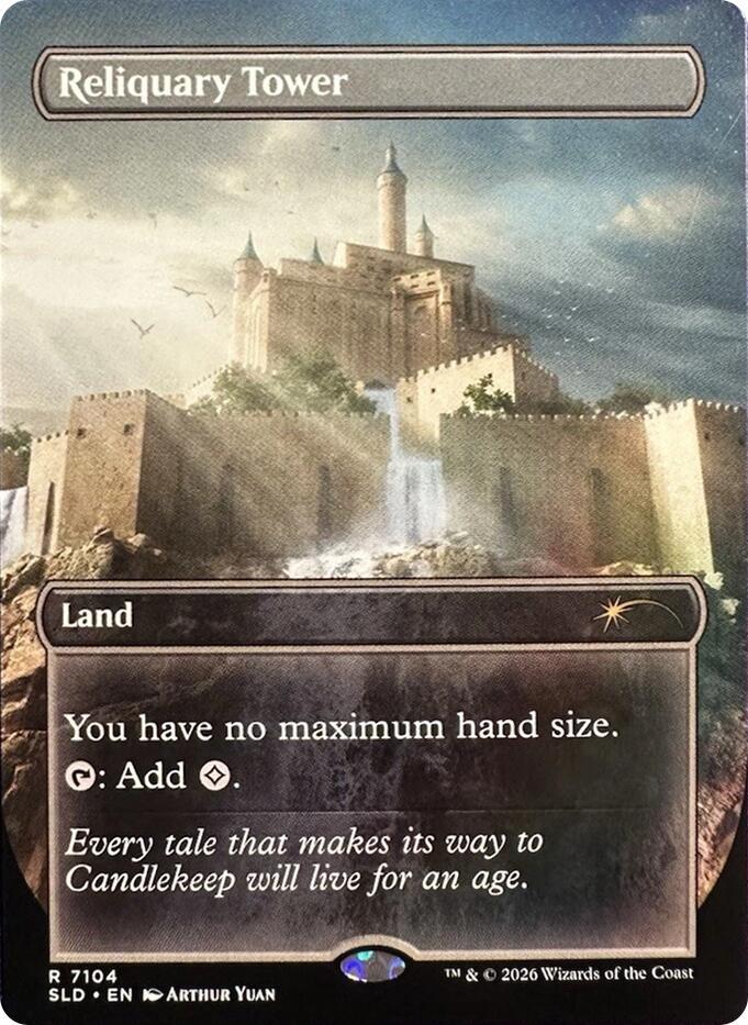 Reliquary Tower #7104 FOIL Secret Lair Drop Series
