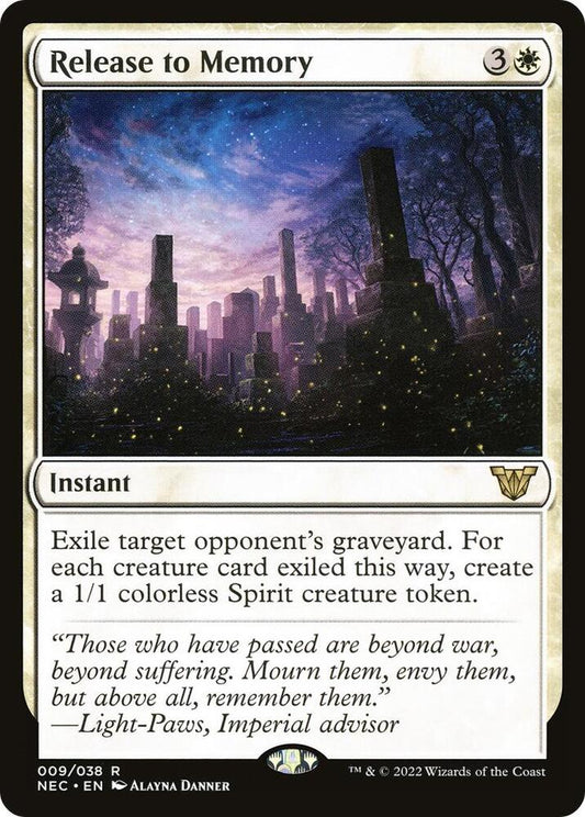 Release to Memory #9 Commander: Kamigawa: Neon Dynasty