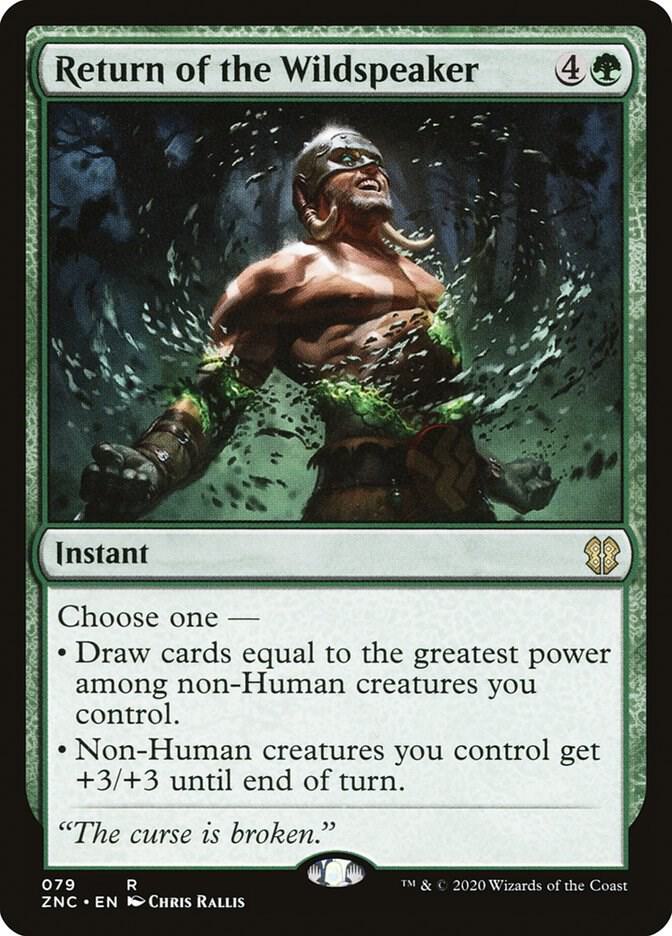 Return of the Wildspeaker #79 Commander: Zendikar Rising