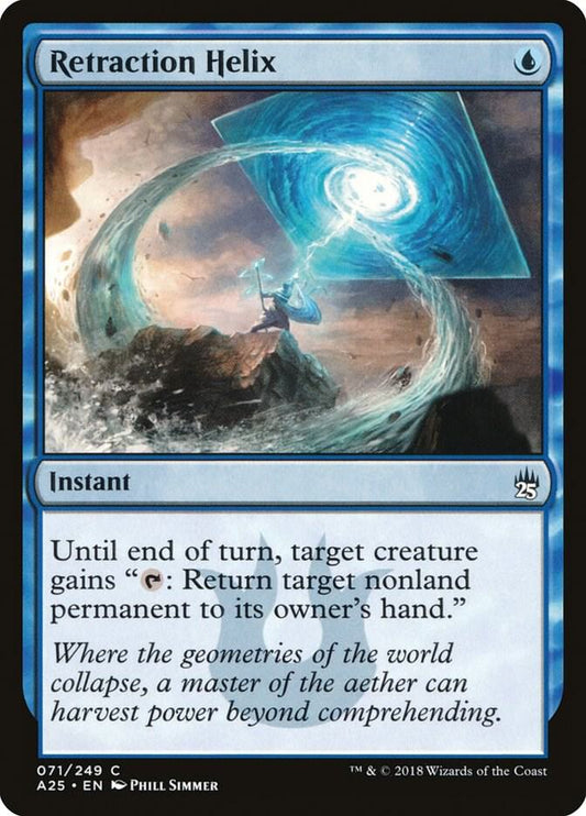 Retraction Helix #71 FOIL Masters 25