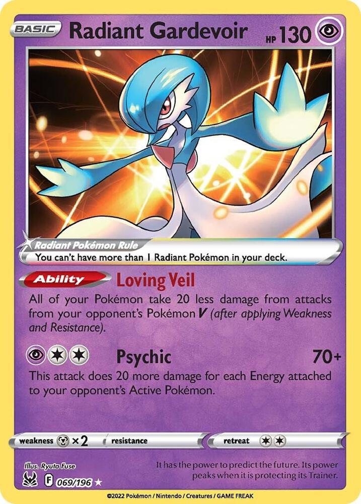 Radiant Gardevoir #69 SWSH11: Lost Origin