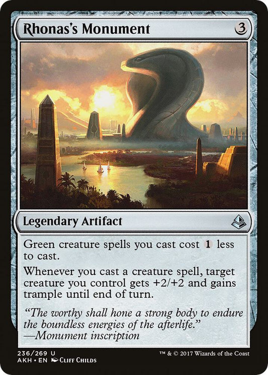Rhonas's Monument #236 Amonkhet