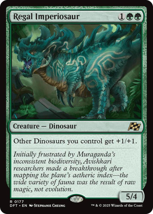 Regal Imperiosaur #177 Aetherdrift