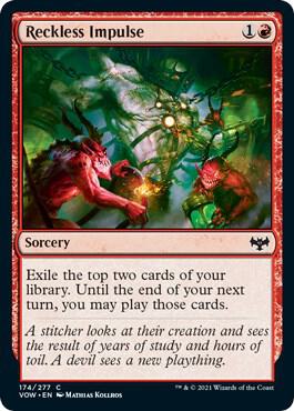 Reckless Impulse #174 FOIL Innistrad: Crimson Vow