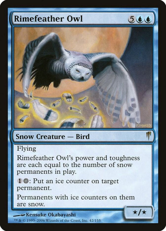 Rimefeather Owl #42 Coldsnap