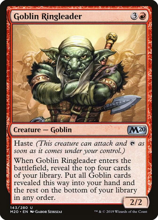 Goblin Ringleader #143 Core Set 2020