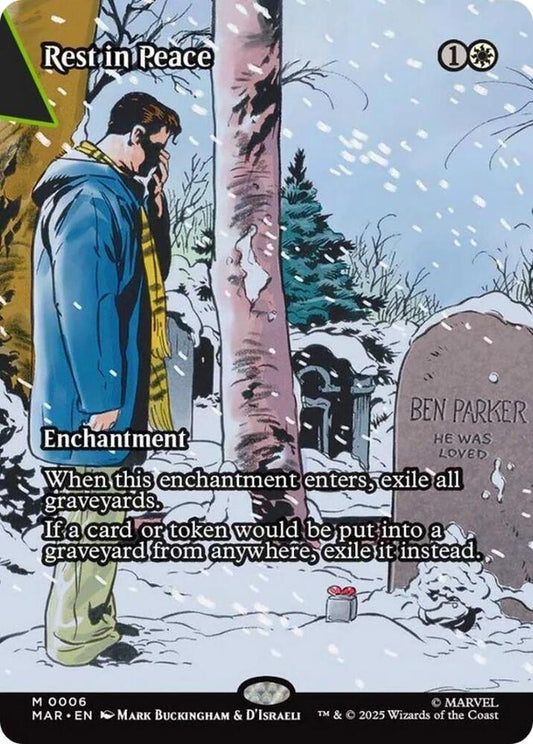 Rest in Peace (Borderless) #6 Marvel's Spider-Man: Eternal Legal