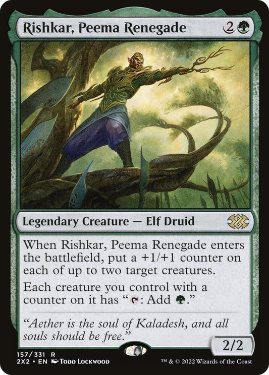 Rishkar, Peema Renegade #157 Double Masters 2022