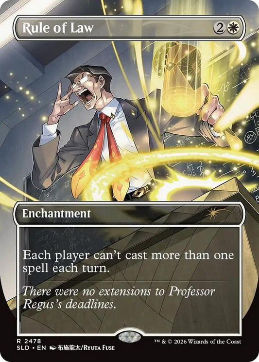 Rule of Law #2478 FOIL Secret Lair Drop Series