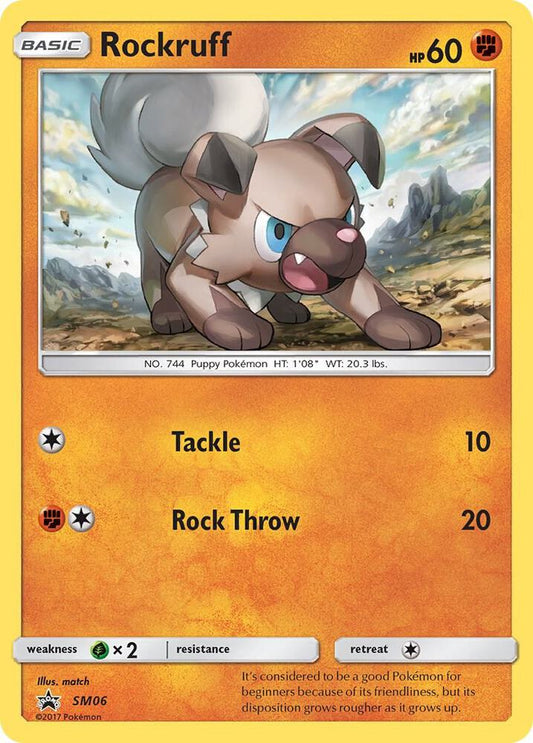 Rockruff #SM06 SM Promos