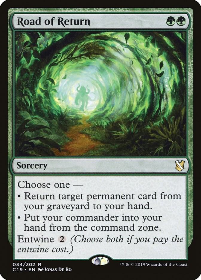 Road of Return #34 Commander 2019