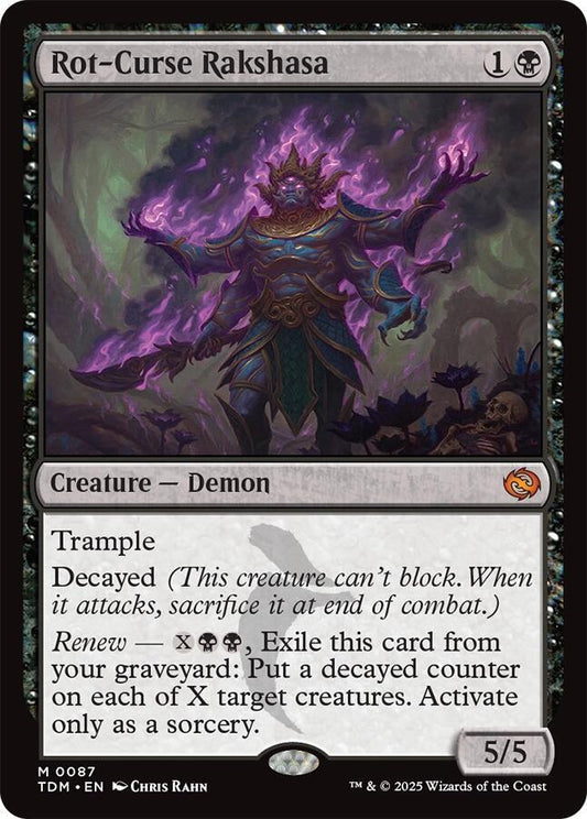 Rot-Curse Rakshasa #87 Tarkir: Dragonstorm