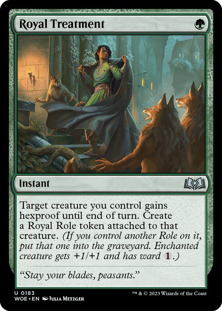 Royal Treatment #183 Wilds of Eldraine
