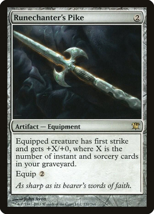 Runechanter's Pike #231 FOIL Innistrad