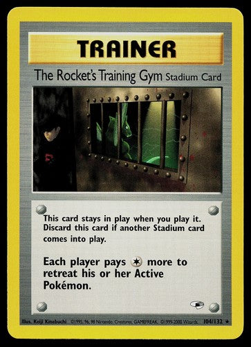 The Rocket's Training Gym (Unlimited Edition) #104 Gym Heroes