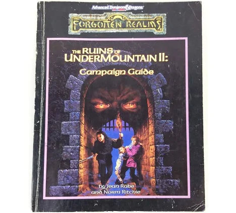 Dungeons & Dragons The Ruins of Undermountain II Campaign Guide (2nd Edition) (1994)