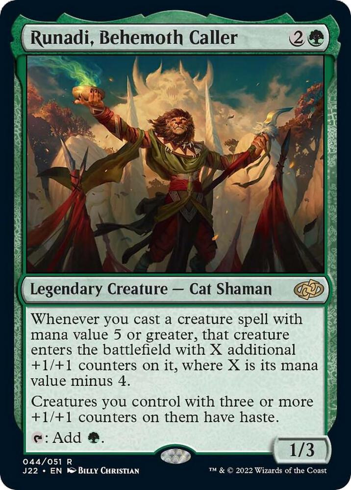 Runadi, Behemoth Caller #44 Jumpstart 2022