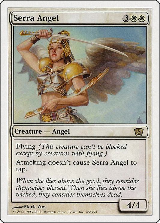 Serra Angel #45 8th Edition